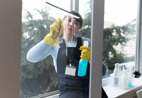 Nettoyage de vitres intérieures et extérieures à Régny